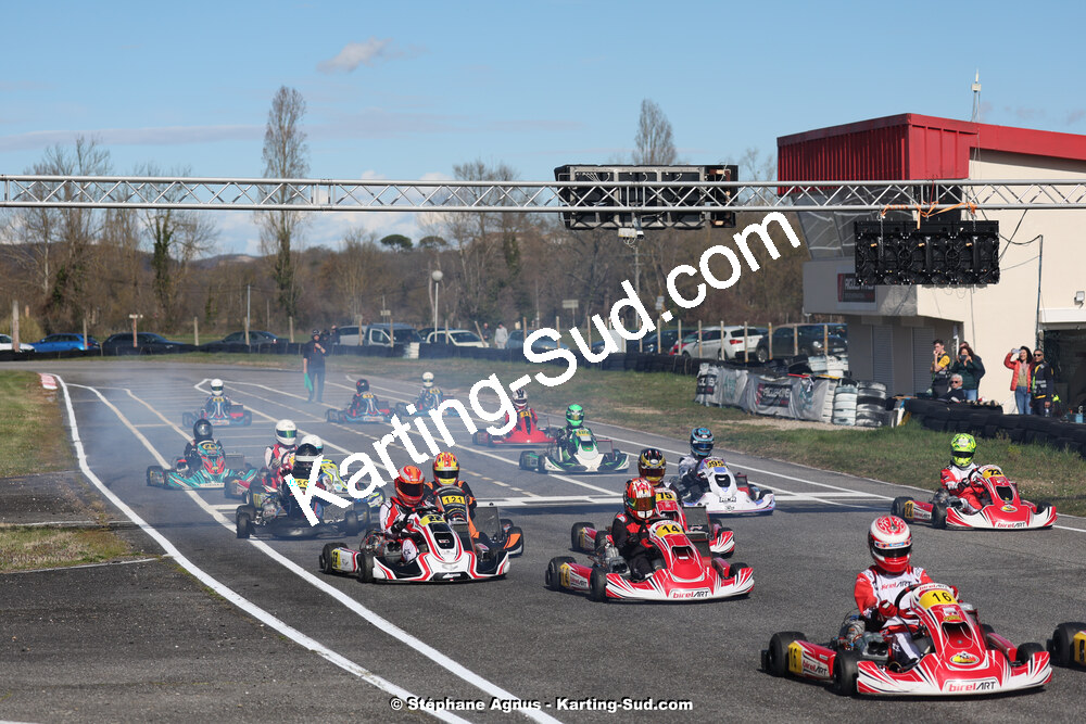 9 & 10/03/2024 : 1ère manche du Championnat du Sud au circuit d’Aigues-Vives (photos Stéphane Agnus) 2024 — karting