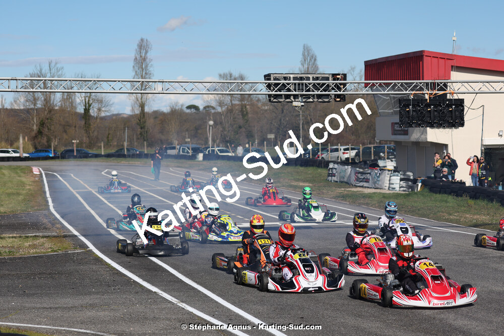 9 & 10/03/2024 : 1ère manche du Championnat du Sud au circuit d’Aigues-Vives (photos Stéphane Agnus) 2024 — karting
