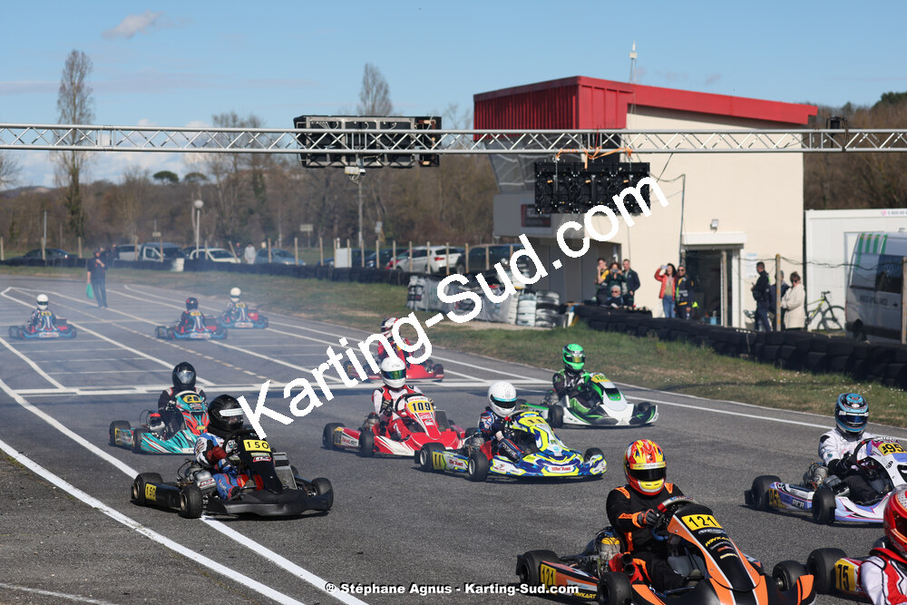 9 & 10/03/2024 : 1ère manche du Championnat du Sud au circuit d’Aigues-Vives (photos Stéphane Agnus) 2024 — karting