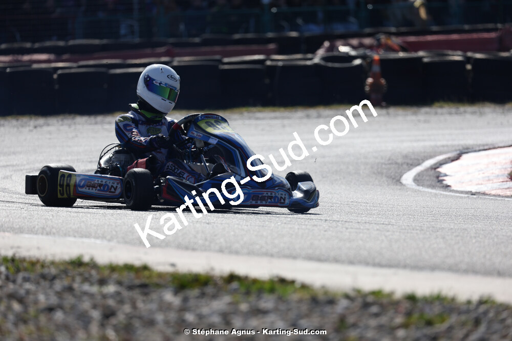 9 & 10/03/2024 : 1ère manche du Championnat du Sud au circuit d’Aigues-Vives (photos Stéphane Agnus) 2024 — karting