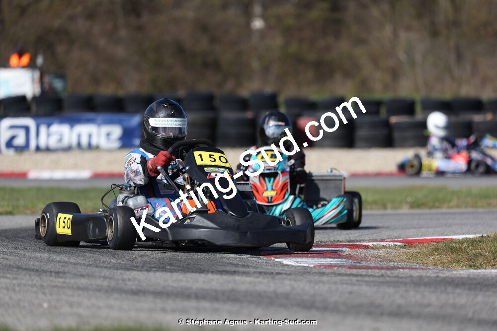 9 & 10/03/2024 : 1ère manche du Championnat du Sud au circuit d’Aigues-Vives (photos Stéphane Agnus) 2024 — karting