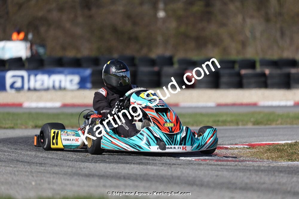 9 & 10/03/2024 : 1ère manche du Championnat du Sud au circuit d’Aigues-Vives (photos Stéphane Agnus) 2024 — karting