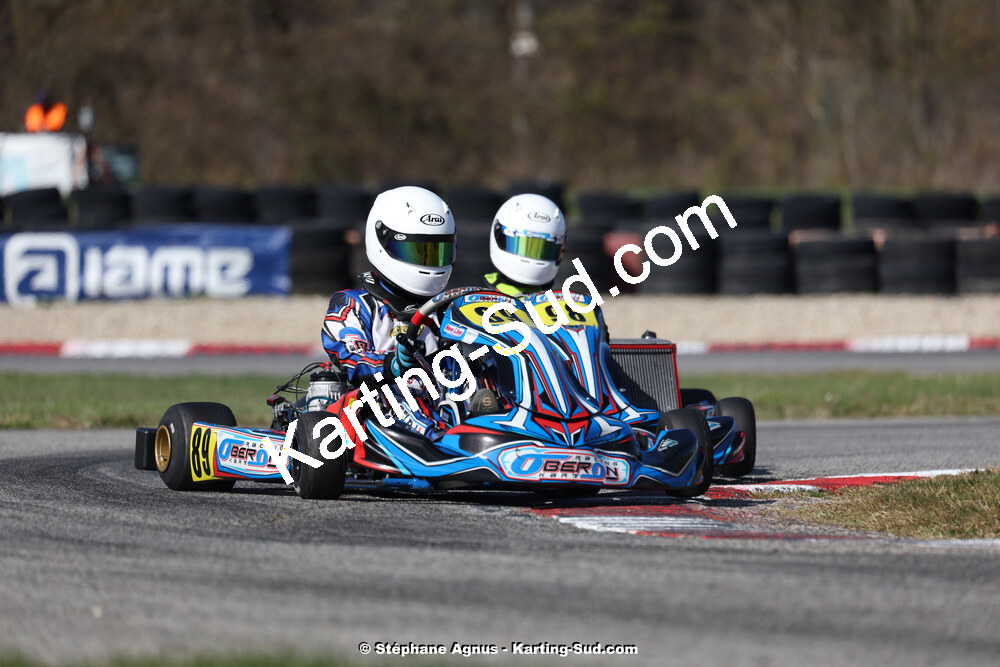 9 & 10/03/2024 : 1ère manche du Championnat du Sud au circuit d’Aigues-Vives (photos Stéphane Agnus) 2024 — karting