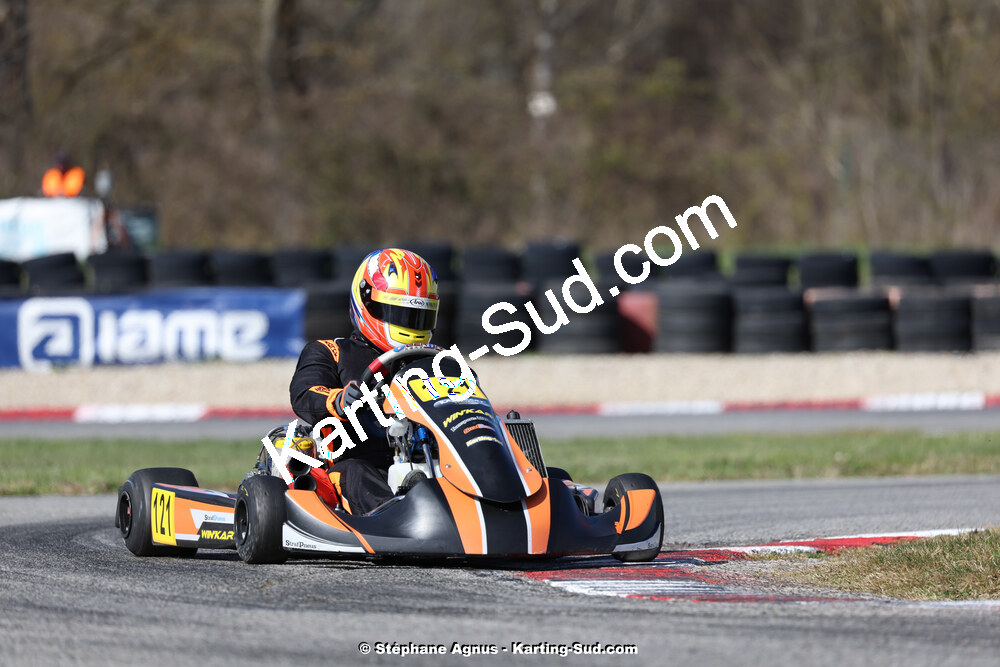 9 & 10/03/2024 : 1ère manche du Championnat du Sud au circuit d’Aigues-Vives (photos Stéphane Agnus) 2024 — karting