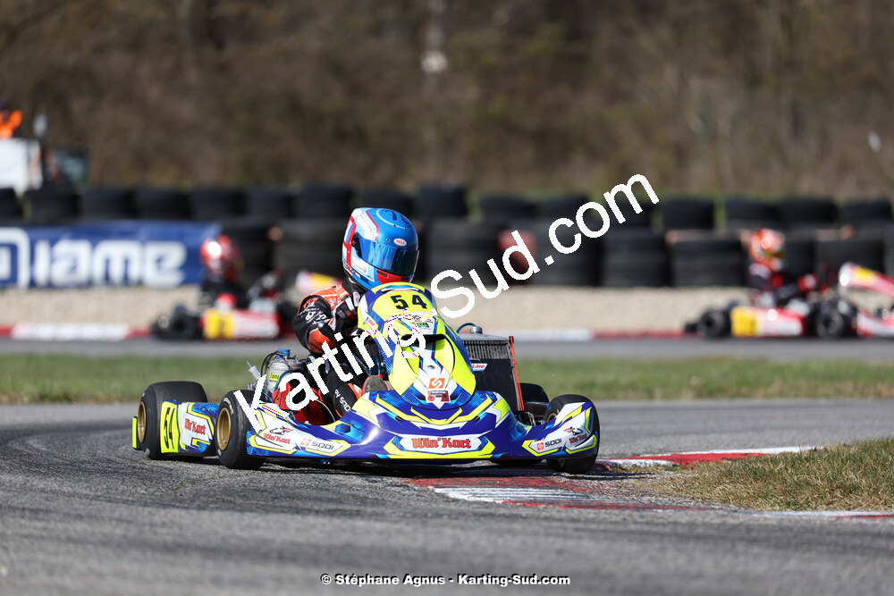 9 & 10/03/2024 : 1ère manche du Championnat du Sud au circuit d’Aigues-Vives (photos Stéphane Agnus) 2024 — karting