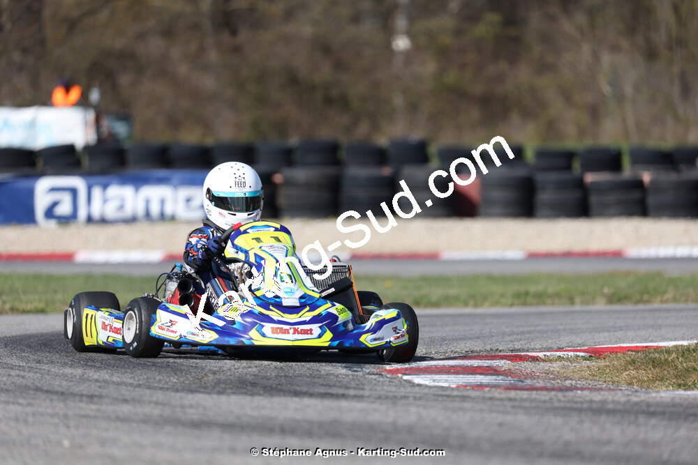 9 & 10/03/2024 : 1ère manche du Championnat du Sud au circuit d’Aigues-Vives (photos Stéphane Agnus) 2024 — karting