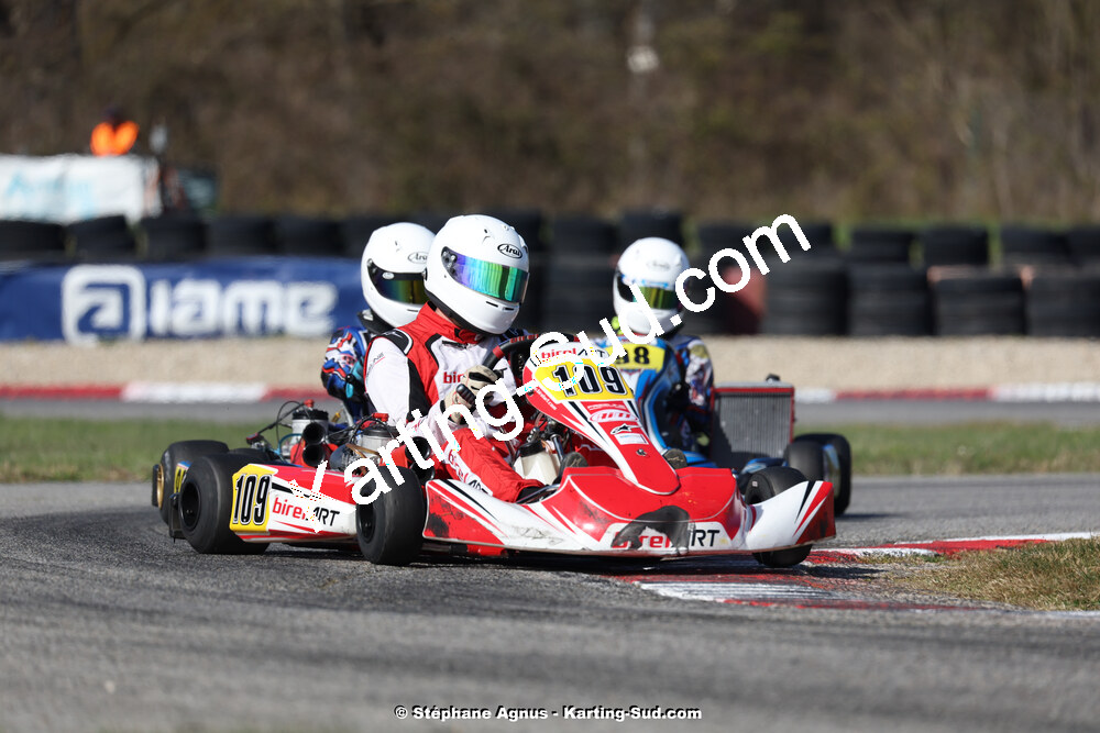 9 & 10/03/2024 : 1ère manche du Championnat du Sud au circuit d’Aigues-Vives (photos Stéphane Agnus) 2024 — karting