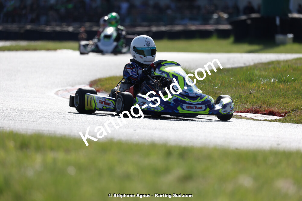 9 & 10/03/2024 : 1ère manche du Championnat du Sud au circuit d’Aigues-Vives (photos Stéphane Agnus) 2024 — karting