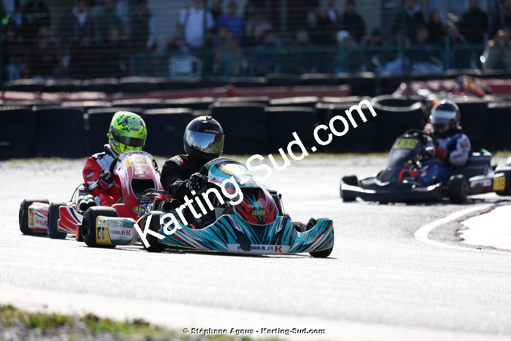 9 & 10/03/2024 : 1ère manche du Championnat du Sud au circuit d’Aigues-Vives (photos Stéphane Agnus) 2024 — karting