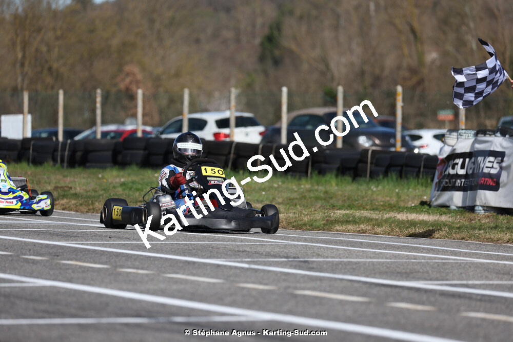 9 & 10/03/2024 : 1ère manche du Championnat du Sud au circuit d’Aigues-Vives (photos Stéphane Agnus) 2024 — karting