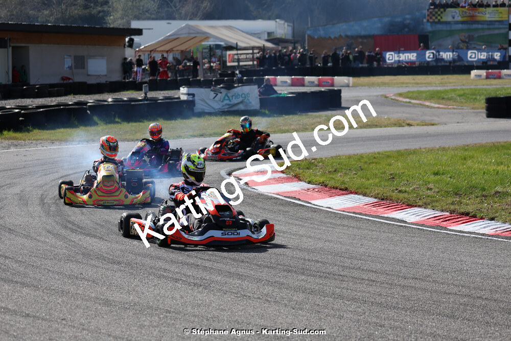 9 & 10/03/2024 : 1ère manche du Championnat du Sud au circuit d’Aigues-Vives (photos Stéphane Agnus) 2024 — karting