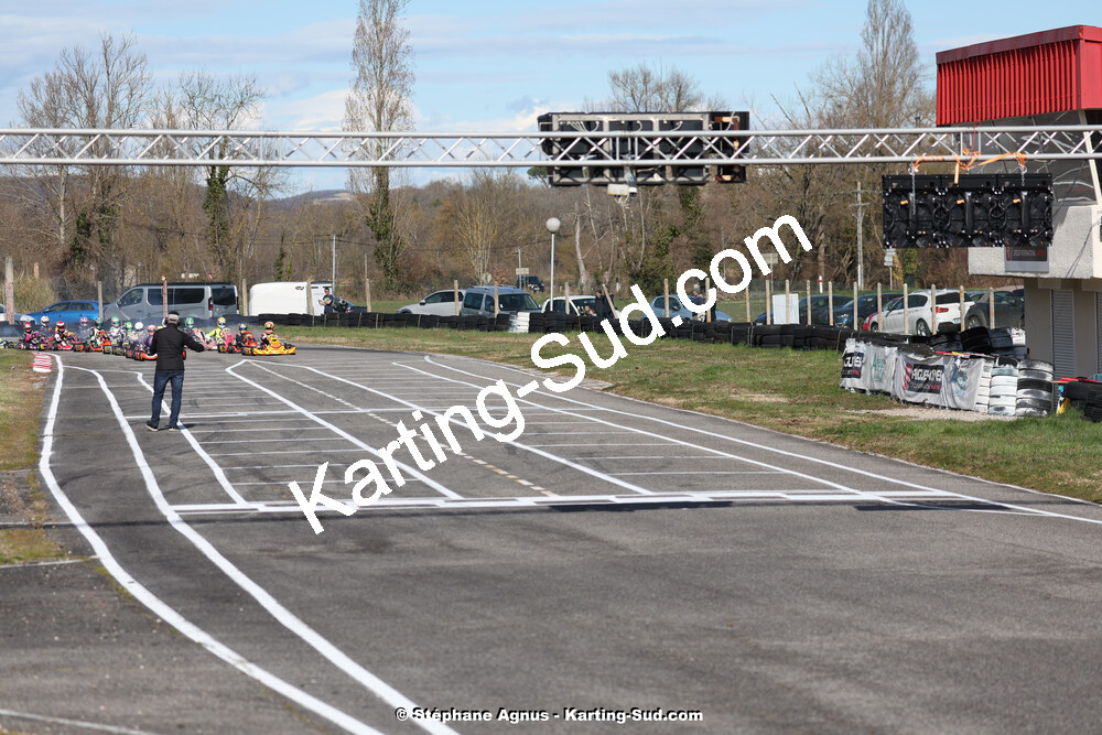 9 & 10/03/2024 : 1ère manche du Championnat du Sud au circuit d’Aigues-Vives (photos Stéphane Agnus) 2024 — karting