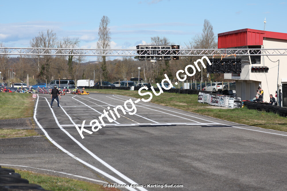 9 & 10/03/2024 : 1ère manche du Championnat du Sud au circuit d’Aigues-Vives (photos Stéphane Agnus) 2024 — karting