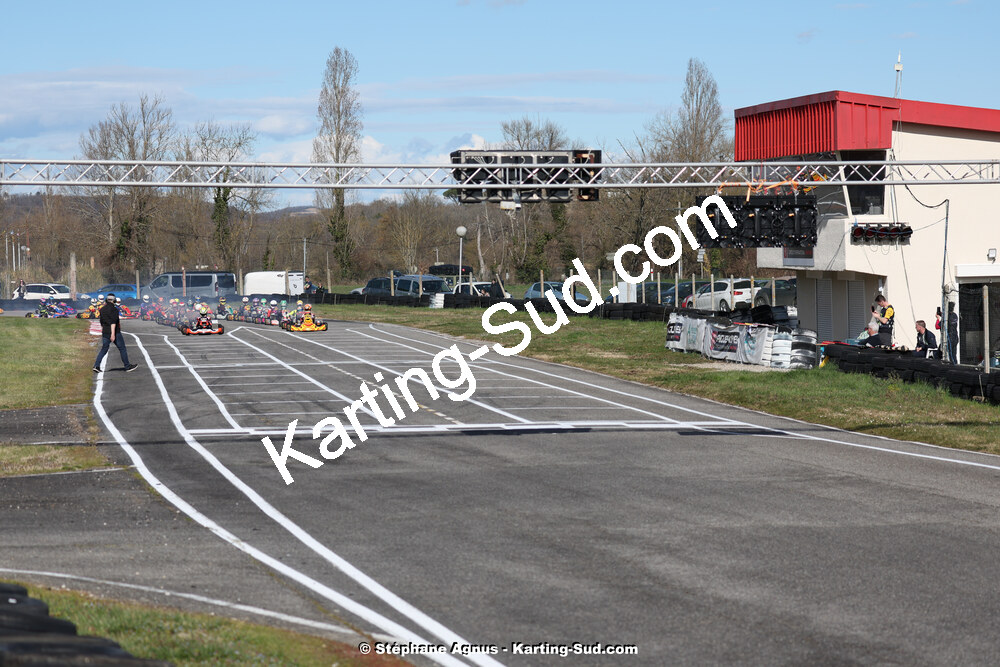 9 & 10/03/2024 : 1ère manche du Championnat du Sud au circuit d’Aigues-Vives (photos Stéphane Agnus) 2024 — karting