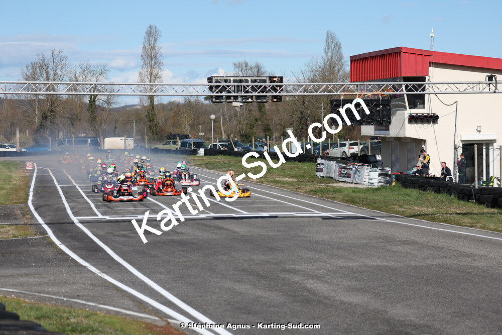 9 & 10/03/2024 : 1ère manche du Championnat du Sud au circuit d’Aigues-Vives (photos Stéphane Agnus) 2024 — karting