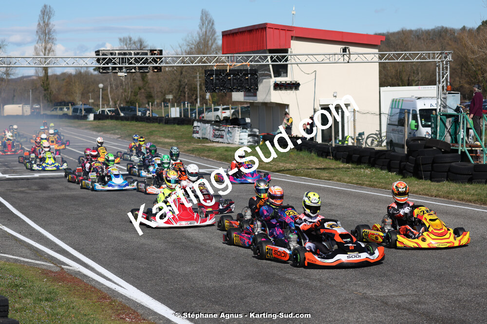 9 & 10/03/2024 : 1ère manche du Championnat du Sud au circuit d’Aigues-Vives (photos Stéphane Agnus) 2024 — karting