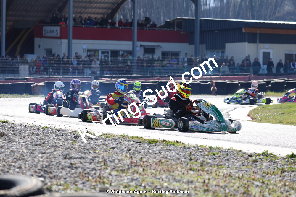9 & 10/03/2024 : 1ère manche du Championnat du Sud au circuit d’Aigues-Vives (photos Stéphane Agnus) 2024 — karting