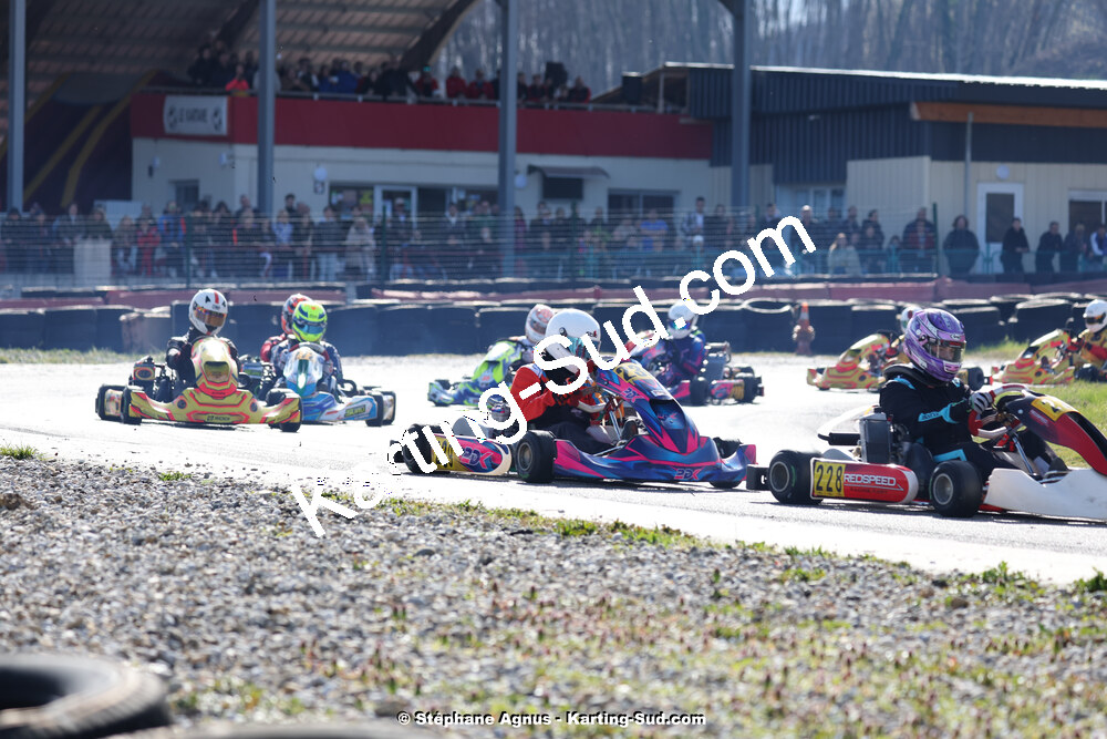 9 & 10/03/2024 : 1ère manche du Championnat du Sud au circuit d’Aigues-Vives (photos Stéphane Agnus) 2024 — karting