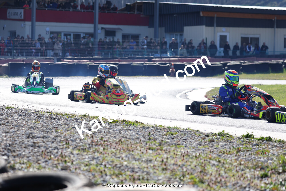 9 & 10/03/2024 : 1ère manche du Championnat du Sud au circuit d’Aigues-Vives (photos Stéphane Agnus) 2024 — karting
