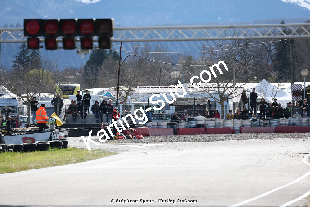 9 & 10/03/2024 : 1ère manche du Championnat du Sud au circuit d’Aigues-Vives (photos Stéphane Agnus) 2024 — karting