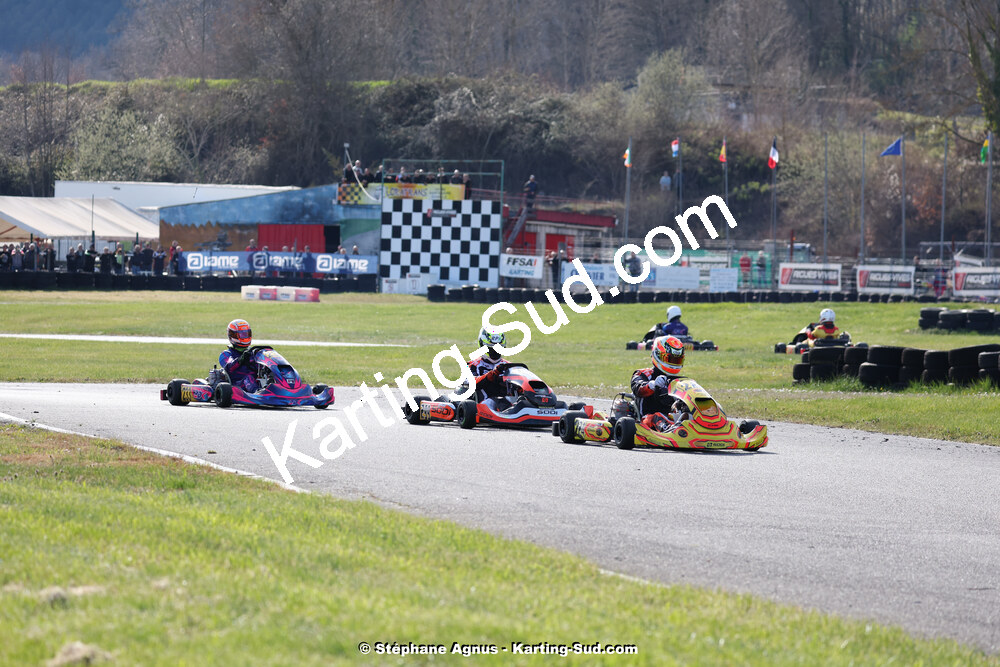 9 & 10/03/2024 : 1ère manche du Championnat du Sud au circuit d’Aigues-Vives (photos Stéphane Agnus) 2024 — karting