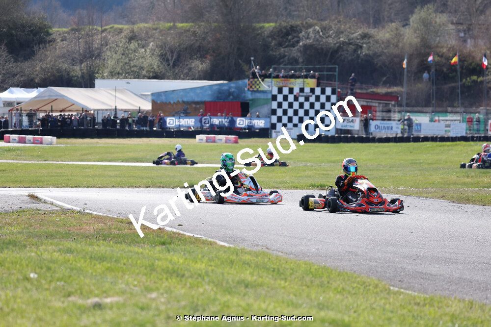 9 & 10/03/2024 : 1ère manche du Championnat du Sud au circuit d’Aigues-Vives (photos Stéphane Agnus) 2024 — karting