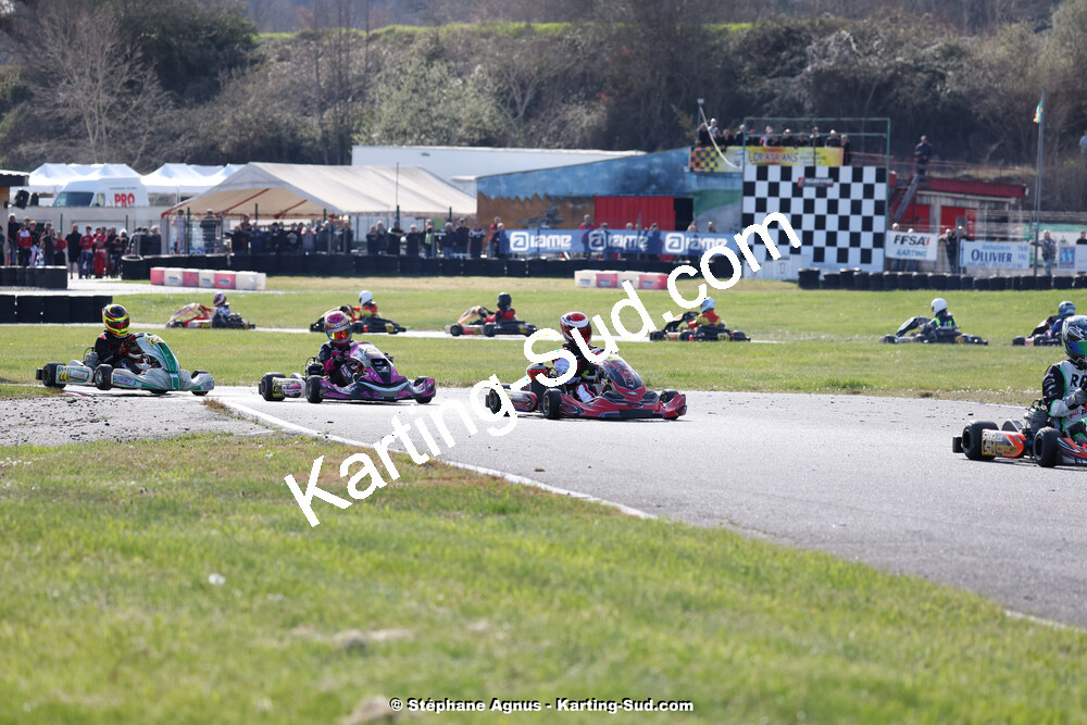 9 & 10/03/2024 : 1ère manche du Championnat du Sud au circuit d’Aigues-Vives (photos Stéphane Agnus) 2024 — karting