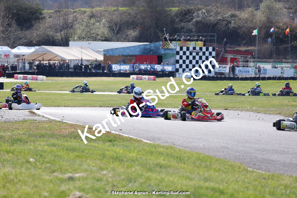 9 & 10/03/2024 : 1ère manche du Championnat du Sud au circuit d’Aigues-Vives (photos Stéphane Agnus) 2024 — karting