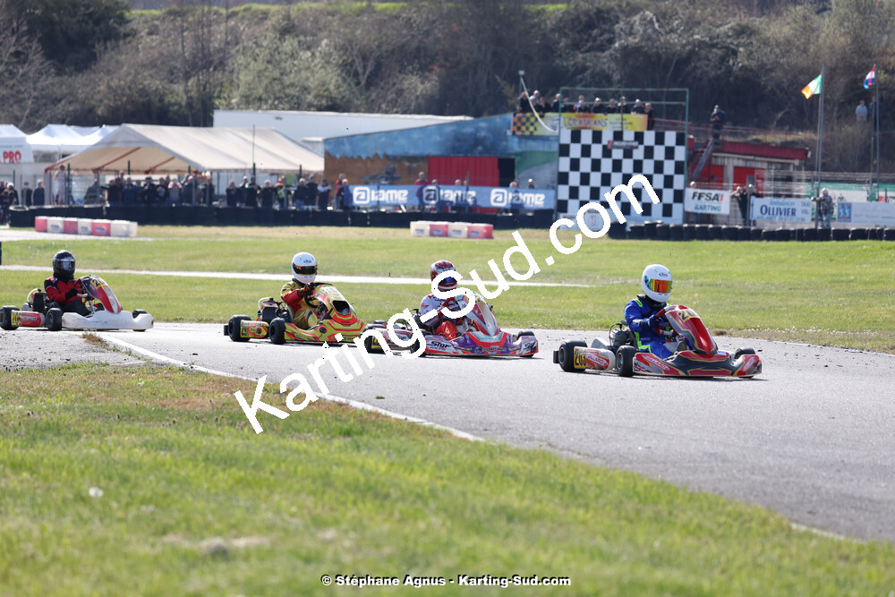 9 & 10/03/2024 : 1ère manche du Championnat du Sud au circuit d’Aigues-Vives (photos Stéphane Agnus) 2024 — karting