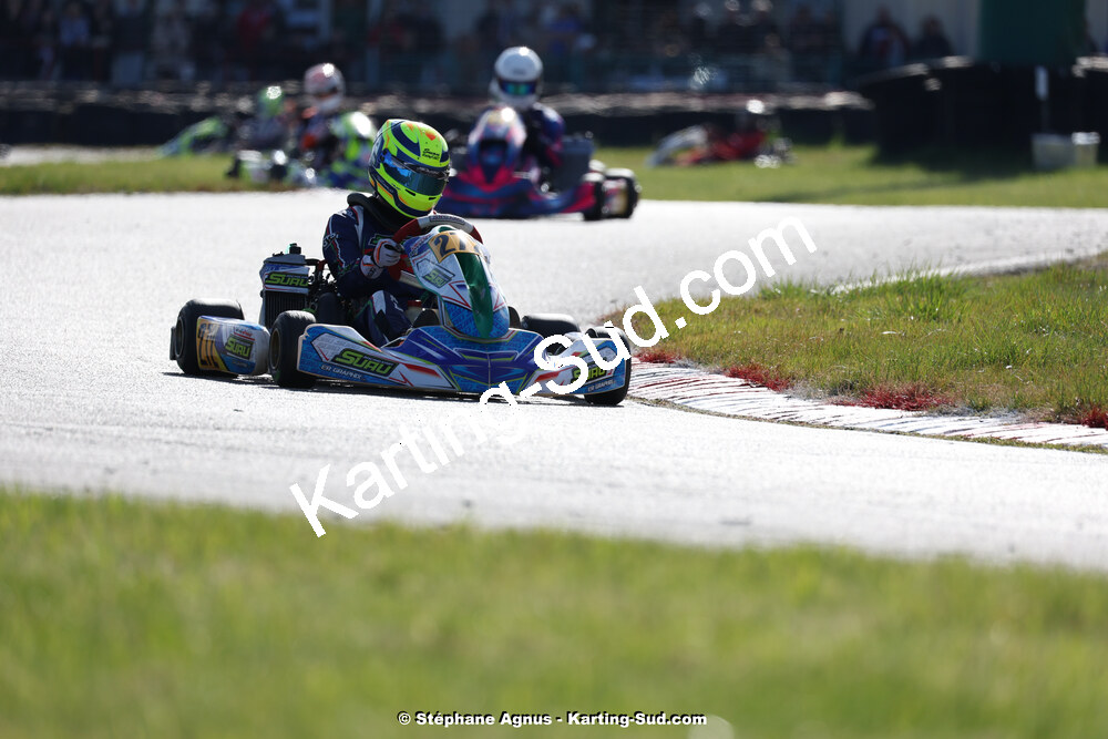 9 & 10/03/2024 : 1ère manche du Championnat du Sud au circuit d’Aigues-Vives (photos Stéphane Agnus) 2024 — karting