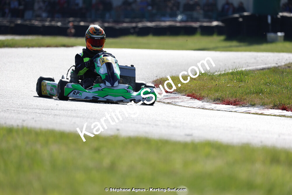 9 & 10/03/2024 : 1ère manche du Championnat du Sud au circuit d’Aigues-Vives (photos Stéphane Agnus) 2024 — karting