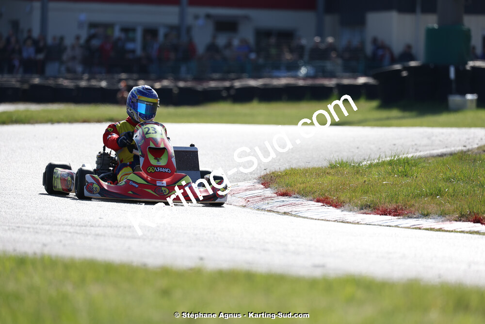 9 & 10/03/2024 : 1ère manche du Championnat du Sud au circuit d’Aigues-Vives (photos Stéphane Agnus) 2024 — karting