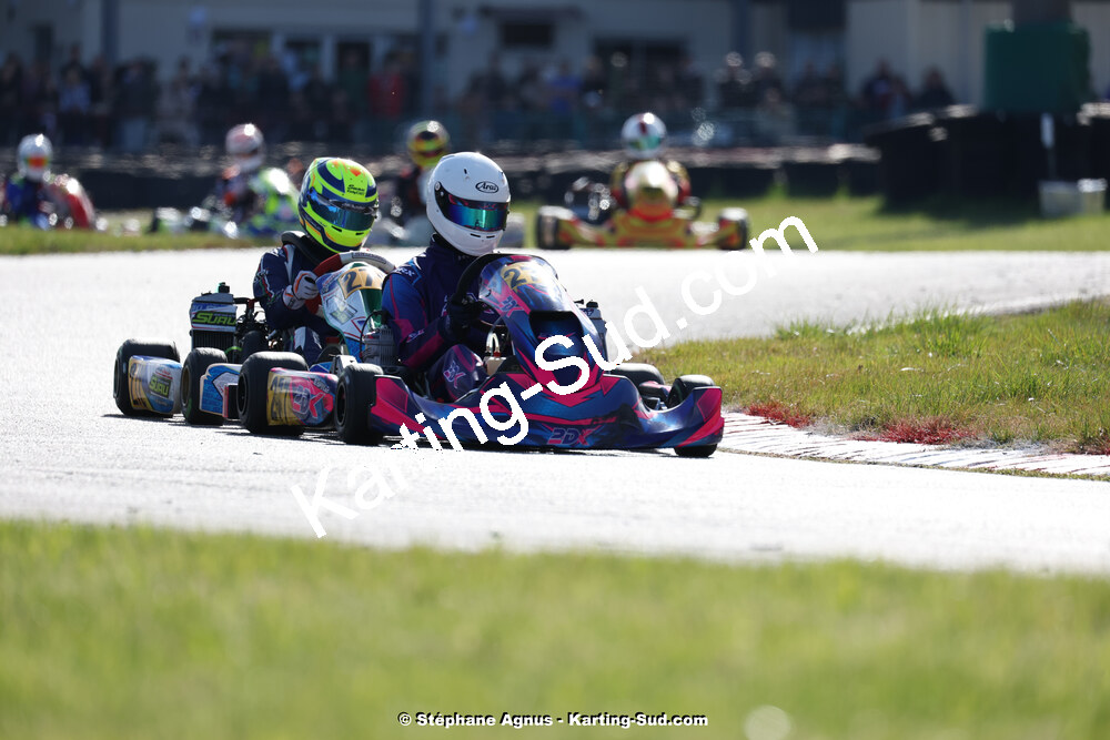9 & 10/03/2024 : 1ère manche du Championnat du Sud au circuit d’Aigues-Vives (photos Stéphane Agnus) 2024 — karting