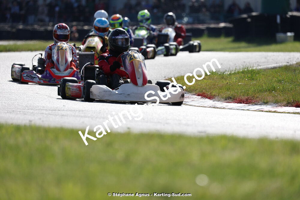 9 & 10/03/2024 : 1ère manche du Championnat du Sud au circuit d’Aigues-Vives (photos Stéphane Agnus) 2024 — karting