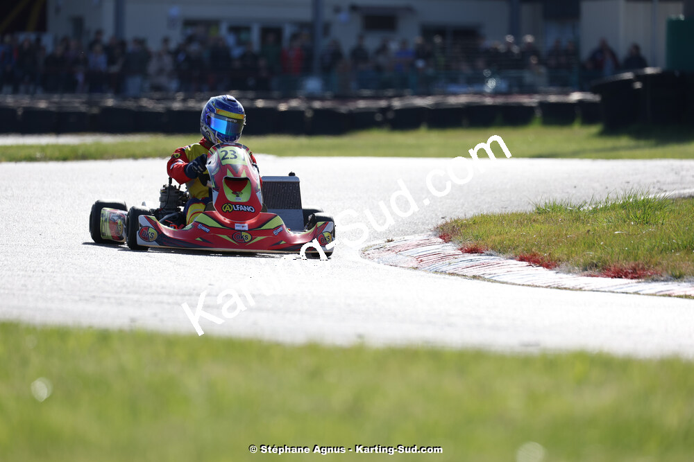 9 & 10/03/2024 : 1ère manche du Championnat du Sud au circuit d’Aigues-Vives (photos Stéphane Agnus) 2024 — karting