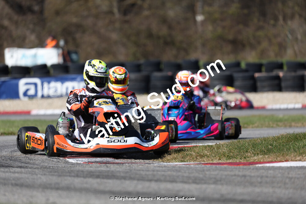 9 & 10/03/2024 : 1ère manche du Championnat du Sud au circuit d’Aigues-Vives (photos Stéphane Agnus) 2024 — karting