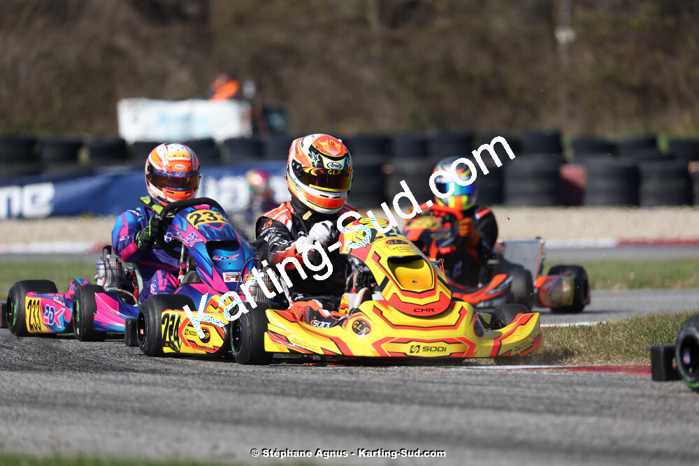 9 & 10/03/2024 : 1ère manche du Championnat du Sud au circuit d’Aigues-Vives (photos Stéphane Agnus) 2024 — karting