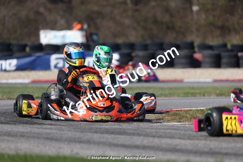 9 & 10/03/2024 : 1ère manche du Championnat du Sud au circuit d’Aigues-Vives (photos Stéphane Agnus) 2024 — karting