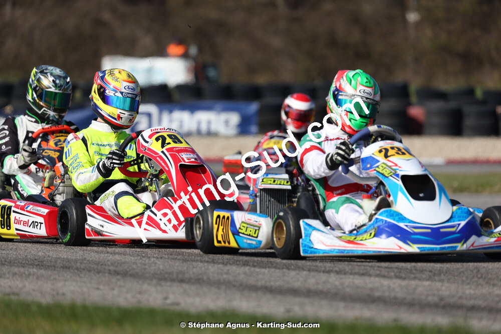 9 & 10/03/2024 : 1ère manche du Championnat du Sud au circuit d’Aigues-Vives (photos Stéphane Agnus) 2024 — karting