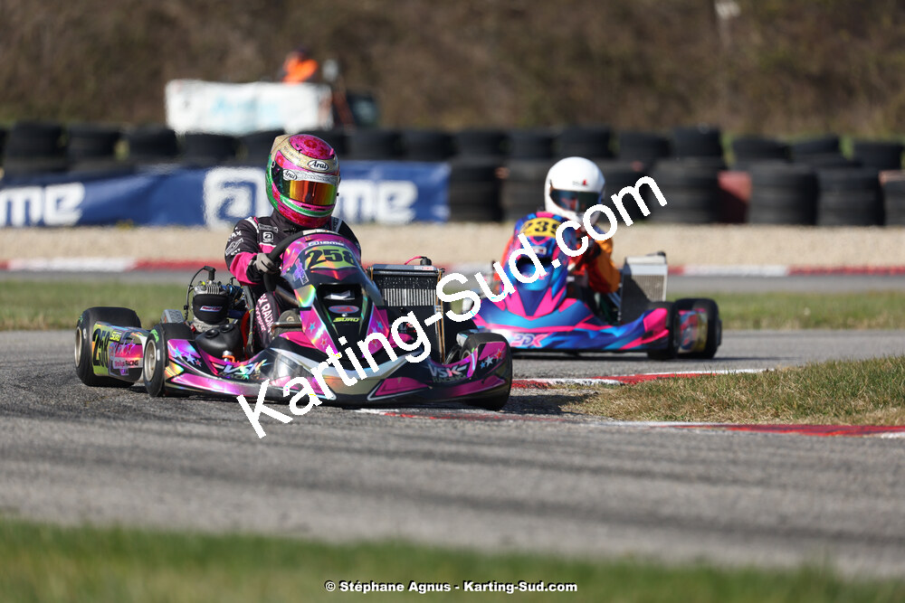 9 & 10/03/2024 : 1ère manche du Championnat du Sud au circuit d’Aigues-Vives (photos Stéphane Agnus) 2024 — karting