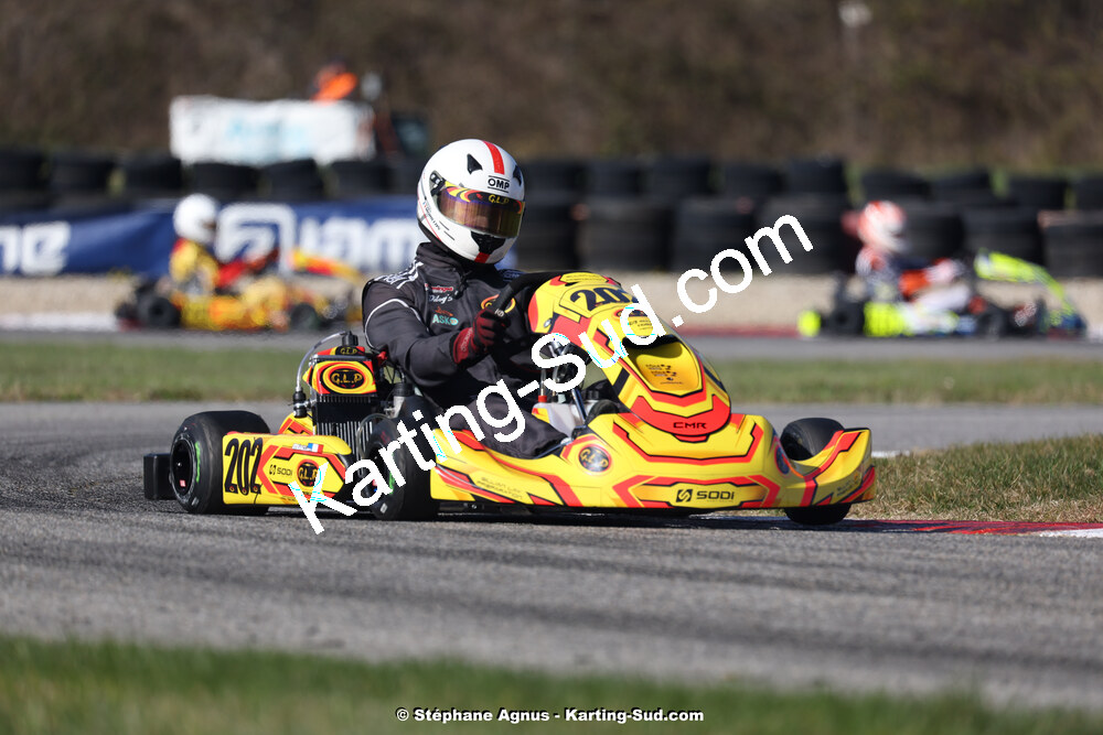 9 & 10/03/2024 : 1ère manche du Championnat du Sud au circuit d’Aigues-Vives (photos Stéphane Agnus) 2024 — karting