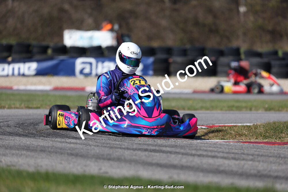 9 & 10/03/2024 : 1ère manche du Championnat du Sud au circuit d’Aigues-Vives (photos Stéphane Agnus) 2024 — karting