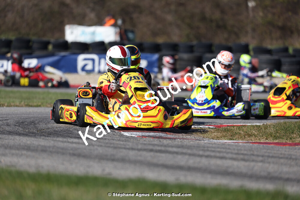 9 & 10/03/2024 : 1ère manche du Championnat du Sud au circuit d’Aigues-Vives (photos Stéphane Agnus) 2024 — karting