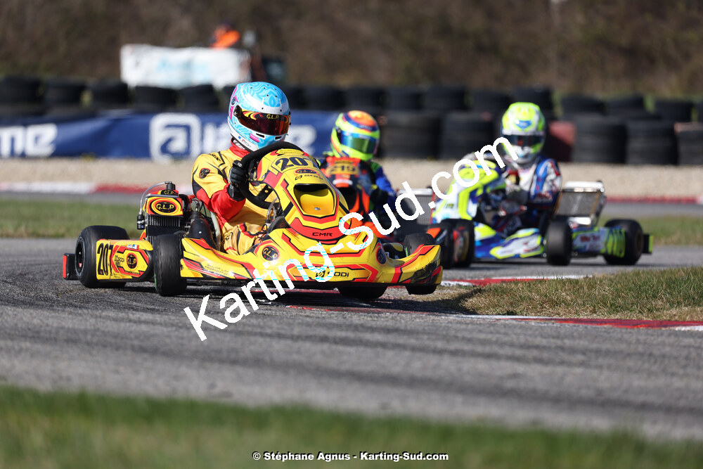 9 & 10/03/2024 : 1ère manche du Championnat du Sud au circuit d’Aigues-Vives (photos Stéphane Agnus) 2024 — karting