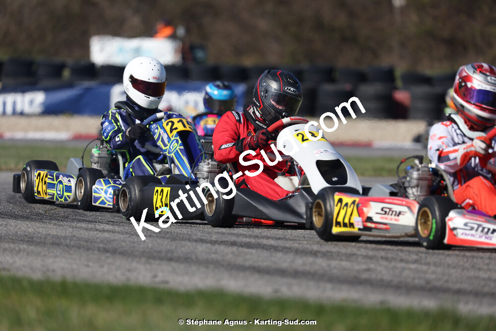 9 & 10/03/2024 : 1ère manche du Championnat du Sud au circuit d’Aigues-Vives (photos Stéphane Agnus) 2024 — karting