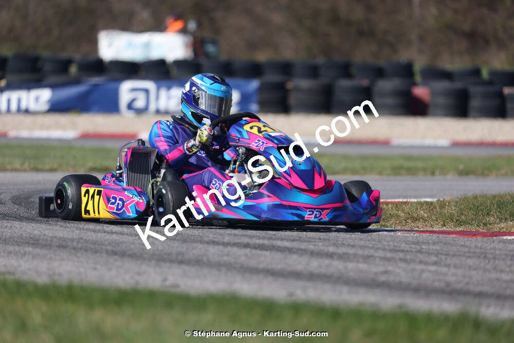 9 & 10/03/2024 : 1ère manche du Championnat du Sud au circuit d’Aigues-Vives (photos Stéphane Agnus) 2024 — karting