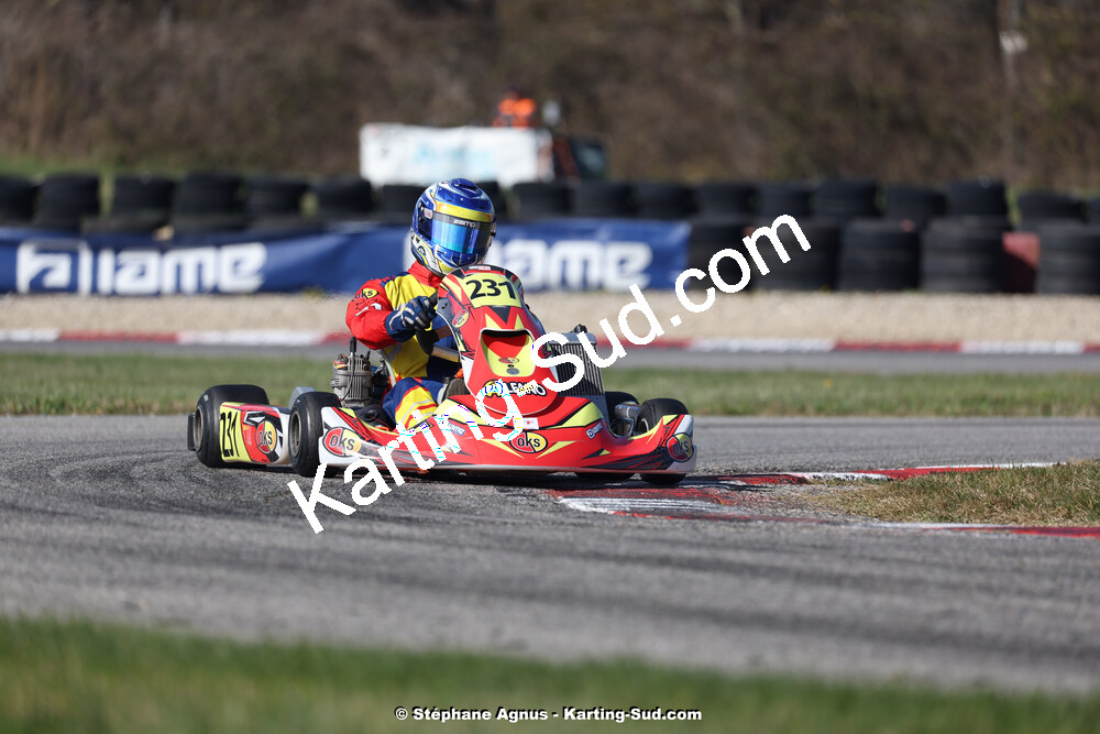 9 & 10/03/2024 : 1ère manche du Championnat du Sud au circuit d’Aigues-Vives (photos Stéphane Agnus) 2024 — karting