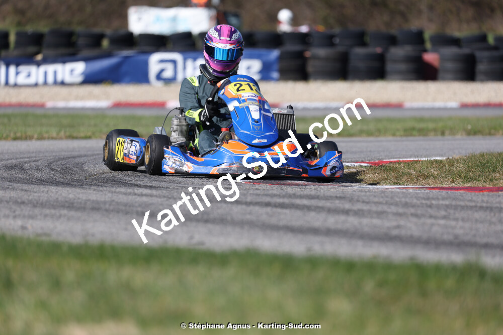 9 & 10/03/2024 : 1ère manche du Championnat du Sud au circuit d’Aigues-Vives (photos Stéphane Agnus) 2024 — karting