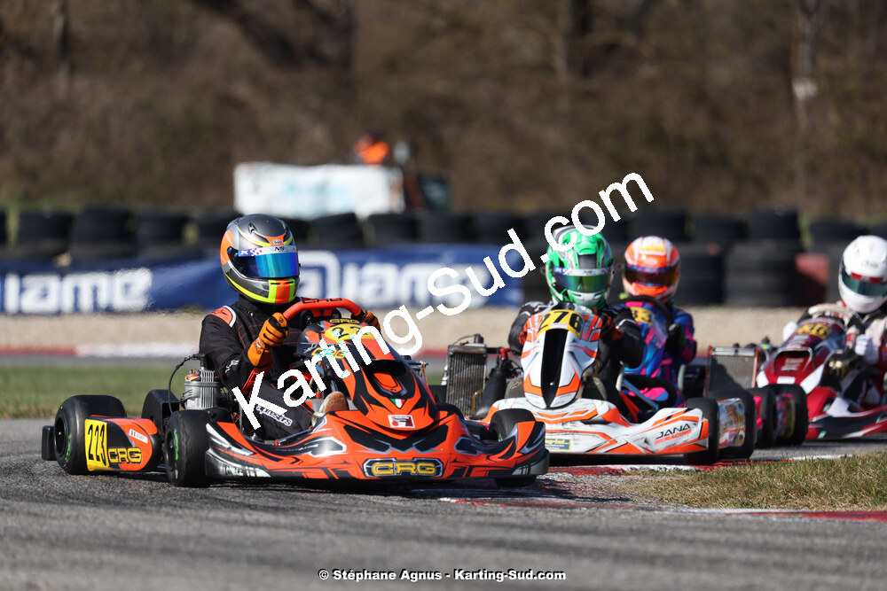 9 & 10/03/2024 : 1ère manche du Championnat du Sud au circuit d’Aigues-Vives (photos Stéphane Agnus) 2024 — karting
