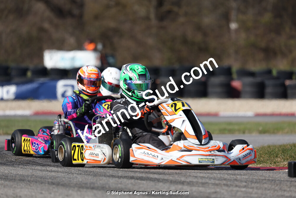 9 & 10/03/2024 : 1ère manche du Championnat du Sud au circuit d’Aigues-Vives (photos Stéphane Agnus) 2024 — karting